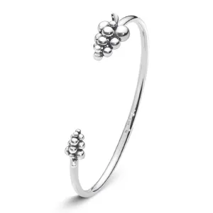 Georg Jensen Moonlight Grapes Sterling Silver Grape Bangle
