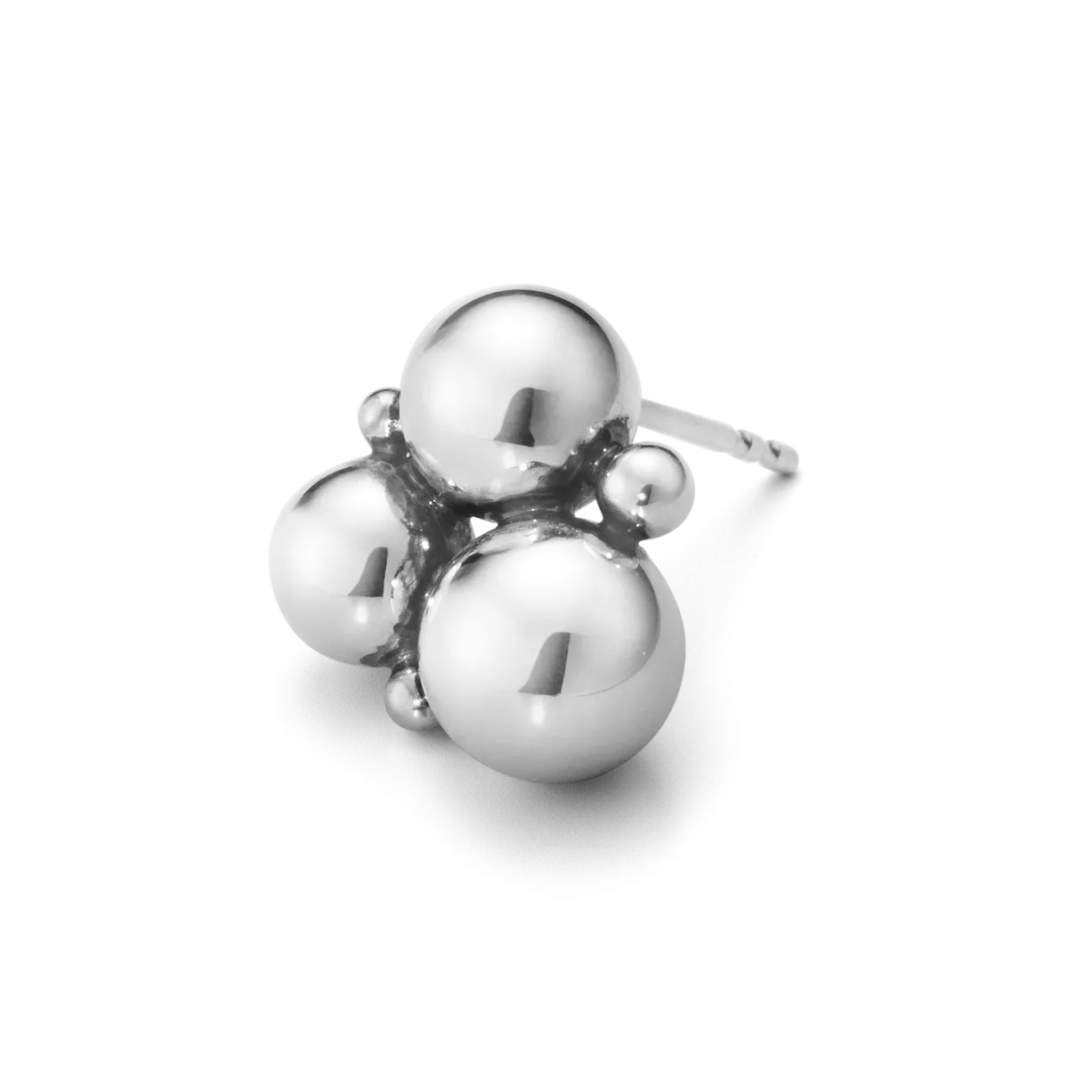 Georg Jensen Moonlight Grapes Sterling Silver Stud Earrings