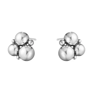 Georg Jensen Moonlight Grapes Sterling Silver Stud Earrings