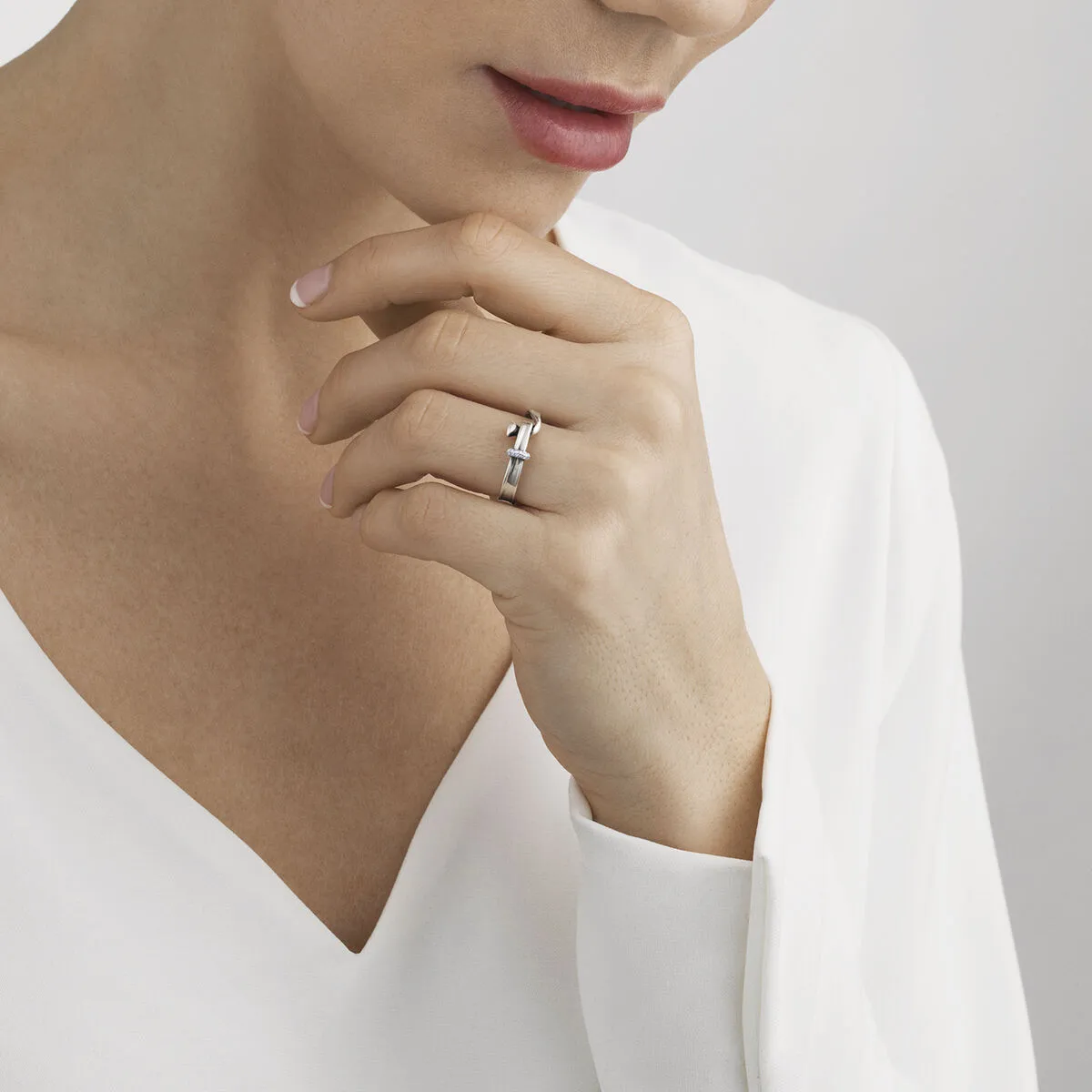 Georg Jensen Torun Sterling Silver Ring