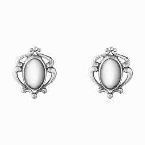 Georg Jensen 2019 Heritage Sterling Silver Earclips