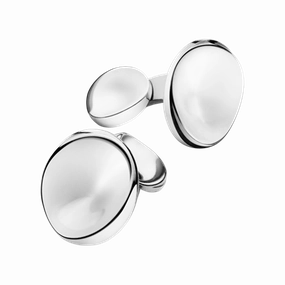 Georg Jensen 74C Sterling Silver Cufflinks