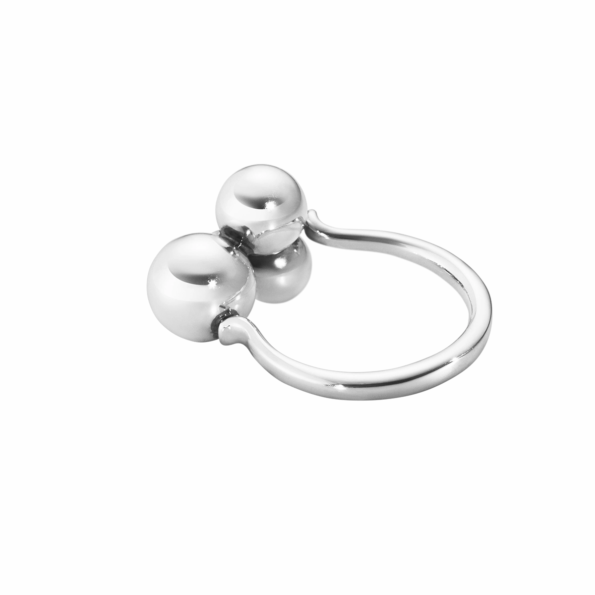 Georg Jensen Moonlight Grapes Sterling Silver Small Ring