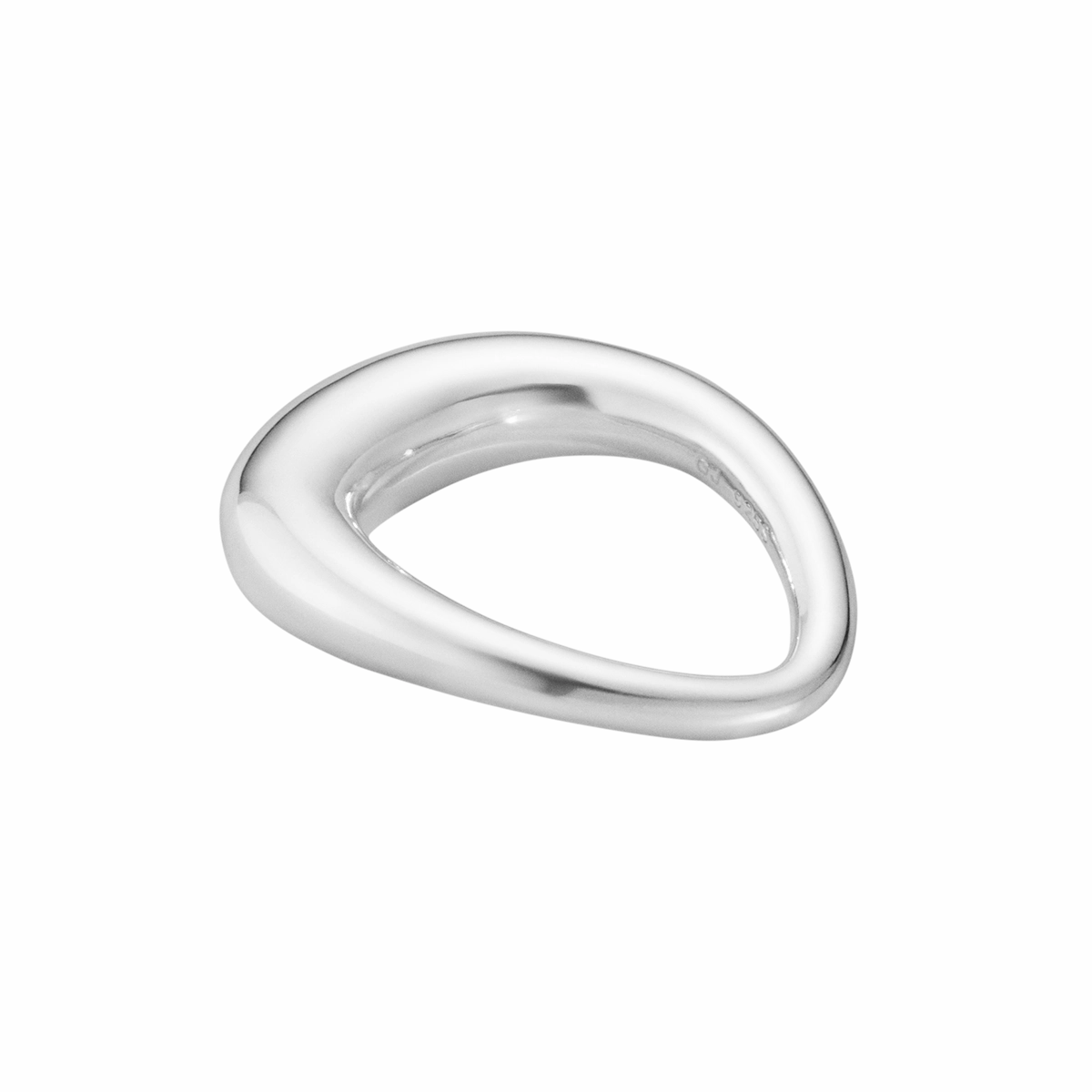 Georg Jensen Offspring Sterling Silver Large Ring D