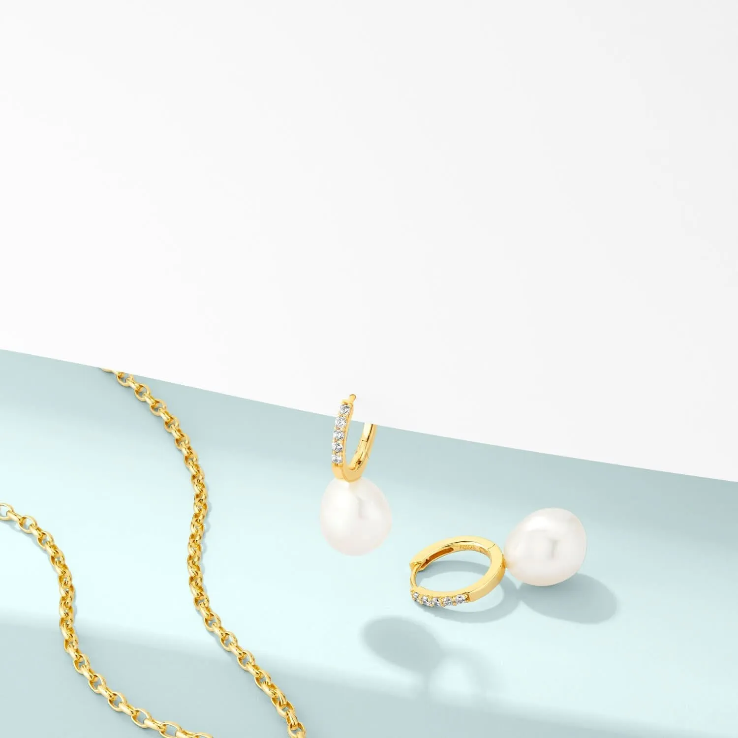 Gold Plated Padua Uno Necklace SJ-N2455-P-YG