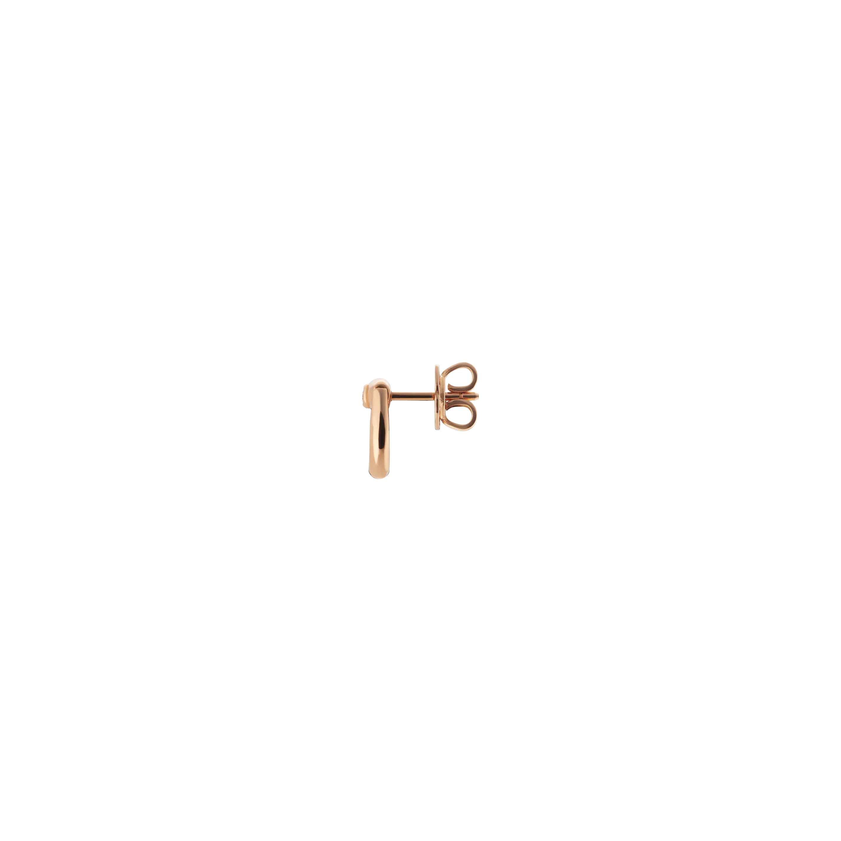Gucci Horsebit 18ct Rose Gold Diamond Stud Earrings