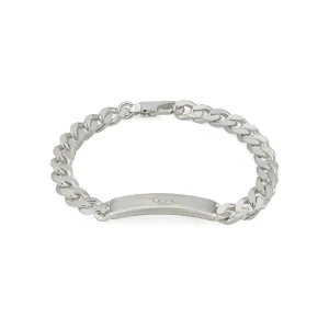 Gucci Interlocking Sterling Silver Bracelet