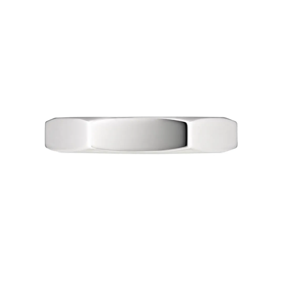 Gucci Trademark Sterling Silver Ring
