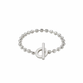 Gucci Boule Sterling Silver Chain Bracelet D