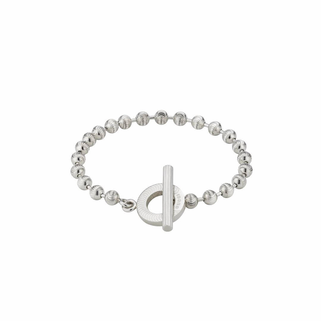 Gucci Boule Sterling Silver Chain Bracelet D