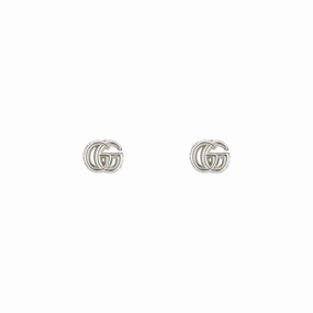 Gucci GG Marmont Sterling Silver Stud Earrings
