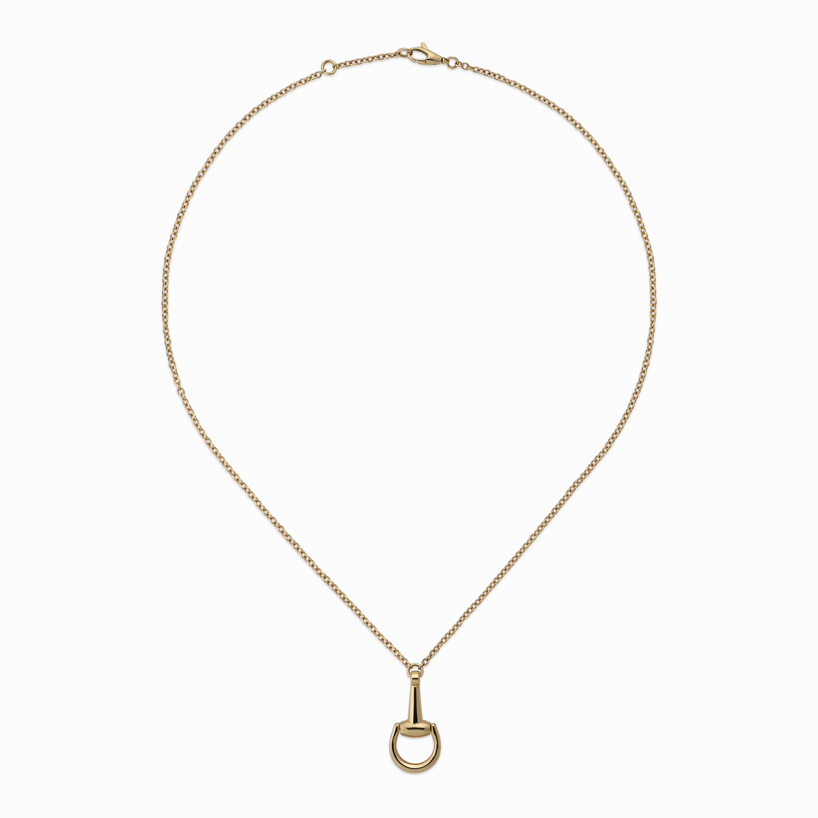 Gucci Horsebit 18ct Yellow Gold Necklace