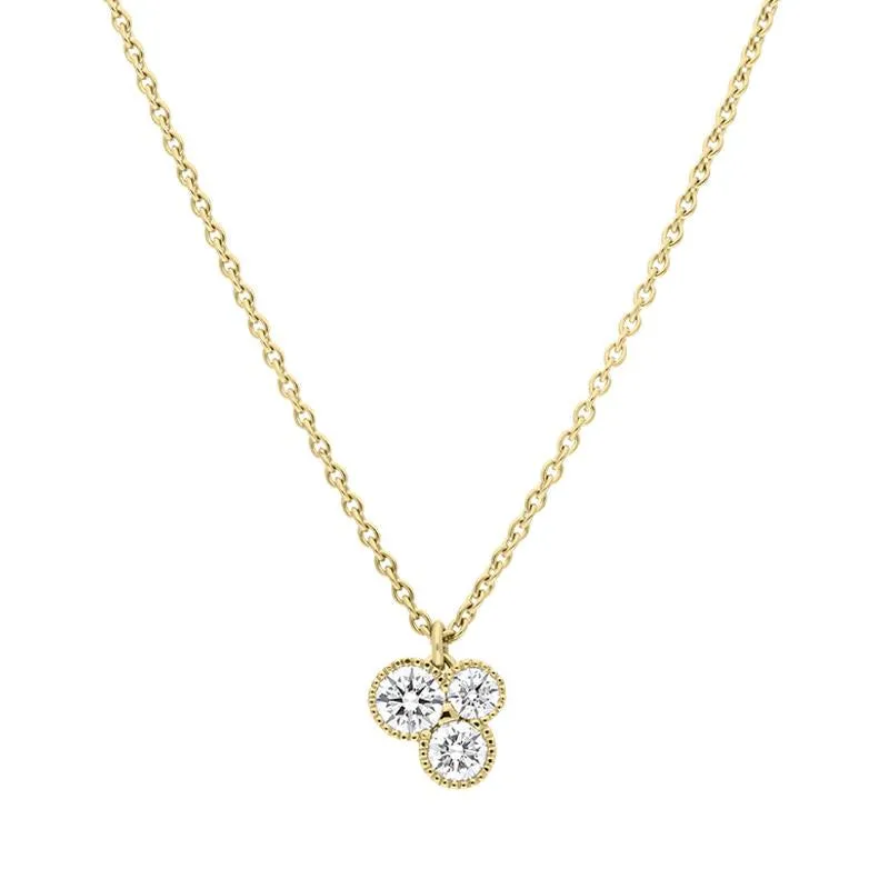 Hans D. Krieger 18ct Yellow Gold 0.44ct Diamond Necklace