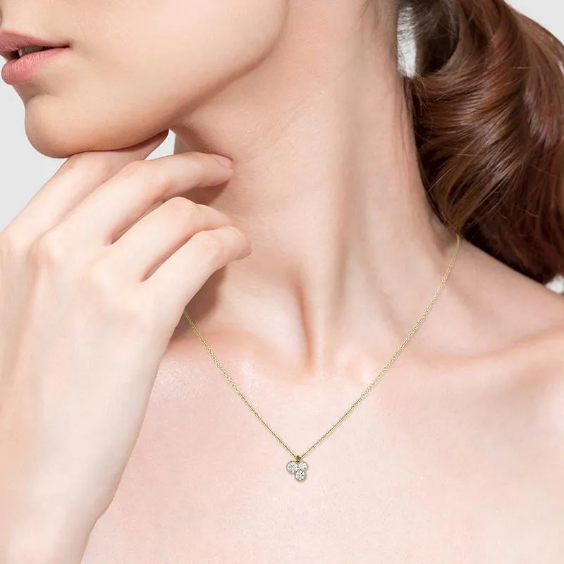 Hans D. Krieger 18ct Yellow Gold 0.44ct Diamond Necklace