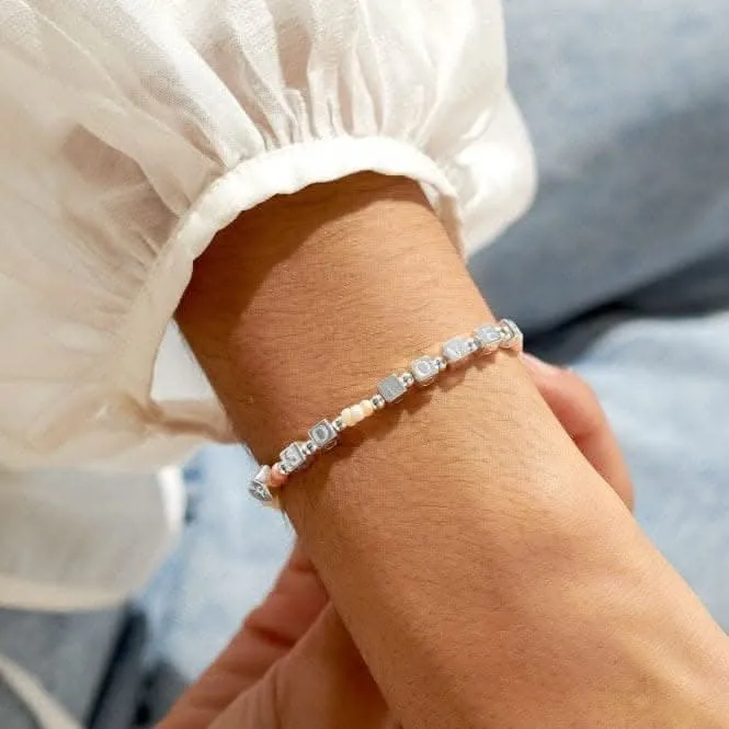 Happy Little Moments So Loved Silver Plated 17.5cm Bracelet 7077