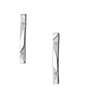 Hot Diamonds Earrings Silver Cascade D