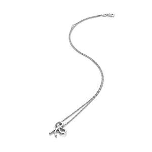 Hot Diamonds Much Loved Sterling Silver Ribbon Pendant