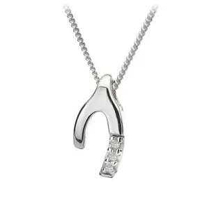 Hot Diamonds Necklace Micro Make A Wish Micro Silver D