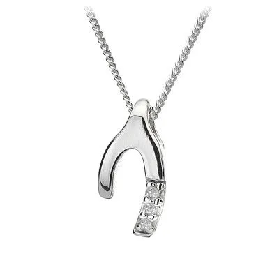 Hot Diamonds Necklace Micro Make A Wish Micro Silver D