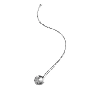 Hot Diamonds Quest Sterling Silver Filigree Circle Pendant D