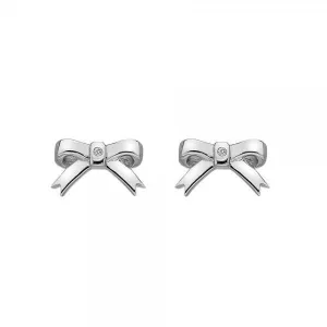 Hot Diamonds Ribbon Earrings Sterling Silver