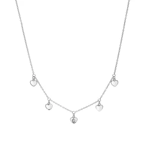 Hot Diamonds Sterling Silver Heart Necklace
