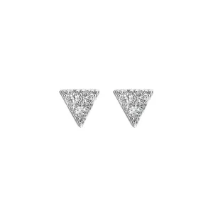 Hot Diamonds Sterling Silver White Topaz Stellar Earrings