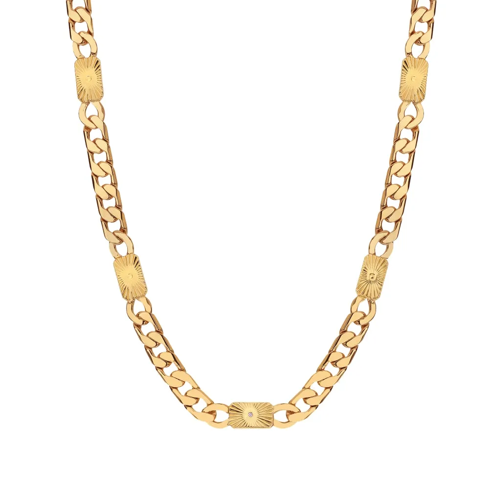 Hot Diamonds x Jac Jossa Hope Gold Plated Sterling Silver Choker Necklace