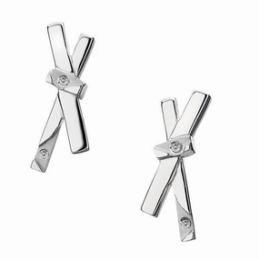 Hot Diamonds Cascade Sterling Silver Earrings D
