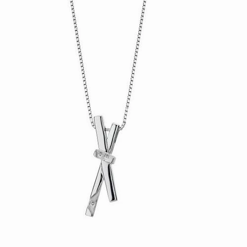 Hot Diamonds Cascade Sterling Silver Necklace D