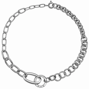 Hot Diamonds Classic Sterling Silver Trio Of Diamonds Bracelet