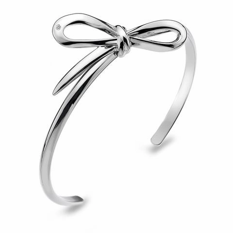 Hot Diamonds Flourish Sterling Silver Bangle