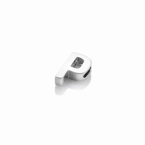 Hot Diamonds Icon Storyteller Sterling Silver Letter P Pendant Charm D