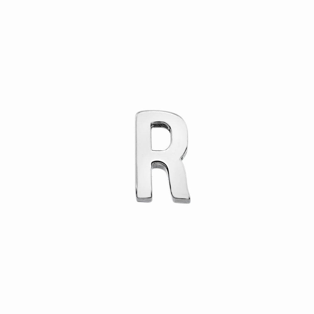 Hot Diamonds Icon Storyteller Sterling Silver Letter R Pendant Charm
