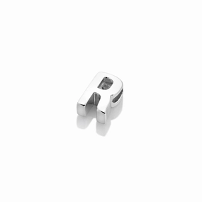 Hot Diamonds Icon Storyteller Sterling Silver Letter R Pendant Charm