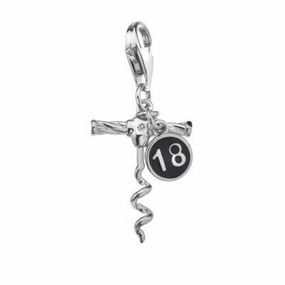 Hot Diamonds Moments Sterling Silver 18 Charm D