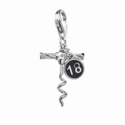 Hot Diamonds Moments Sterling Silver 18 Charm D