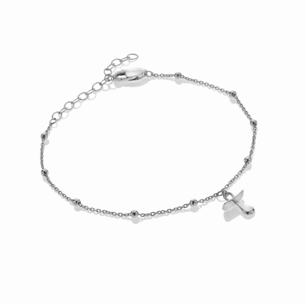 Hot Diamonds Silver Whisper Sterling Silver New Mum Bracelet