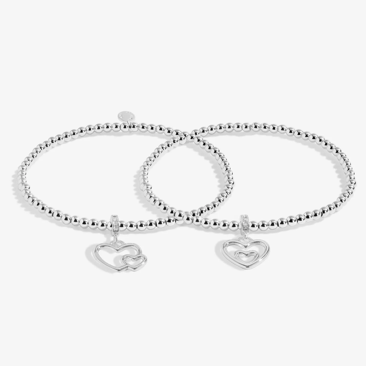Infinity Darling Daughter Silver Plated Linked Bracelet 8296