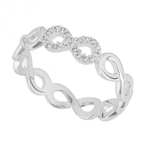 Infinity Zirconia Deatil Ring R3837C