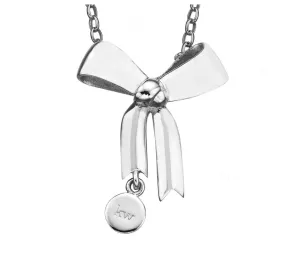 Karen Walker Bow Pendant - Silver
