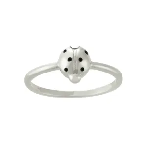 Karen Walker Ladybird Ring - Silver