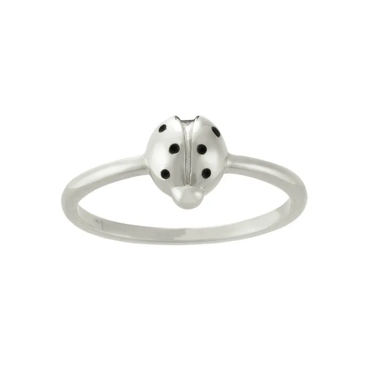 Karen Walker Ladybird Ring - Silver