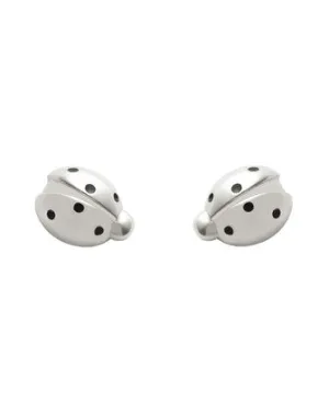 Karen Walker Ladybird Studs - Silver