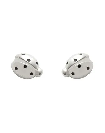 Karen Walker Ladybird Studs - Silver