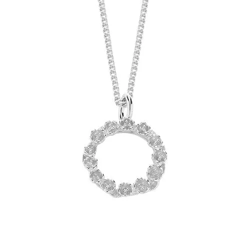 Karen Walker League Pendant - Silver