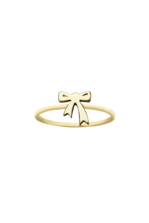 Karen Walker Mini Bow Ring - 9ct Gold