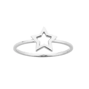 Karen Walker Mini Star Ring - Silver