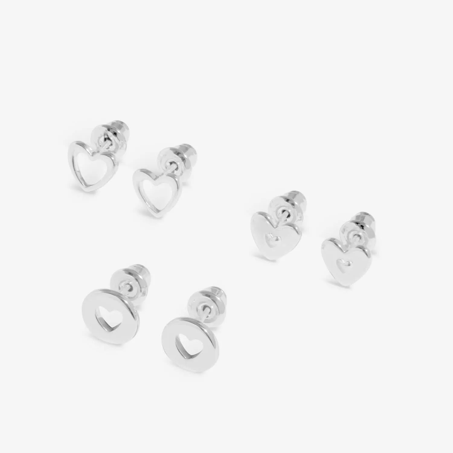 Life's A Charm 21st Birthday Silver Plated Earrings 8137