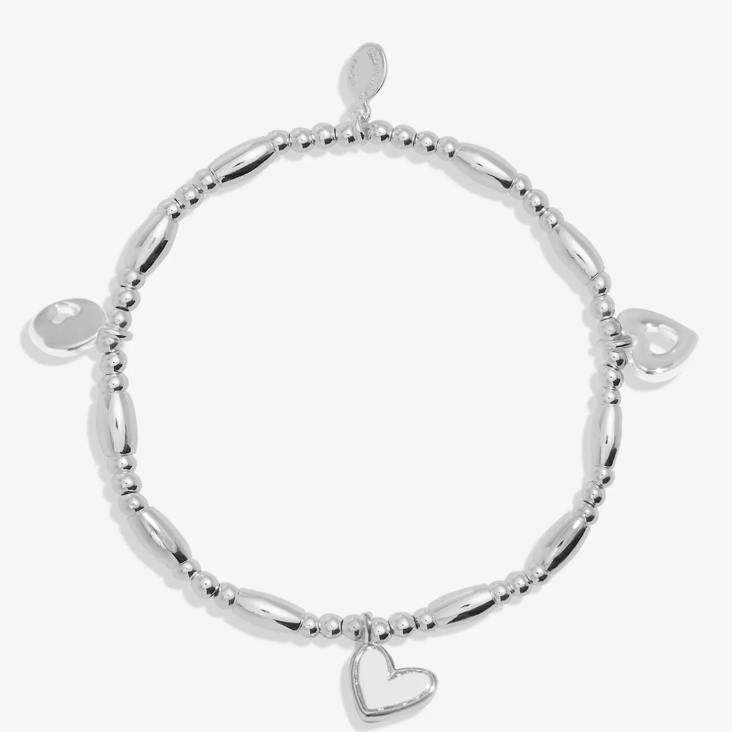 Life's A Charm 50th Birthday Silver Plated Bracelet 8134